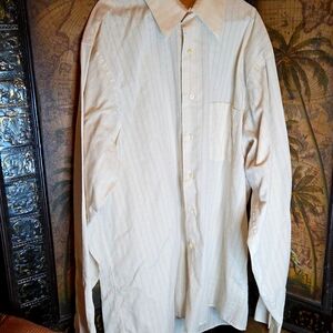 Van Heusen Cream Dress Shirt